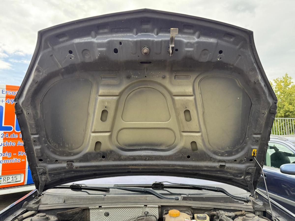 Opel Vectra C original Motorhaube Z168 Metroblau Facelift BJ06